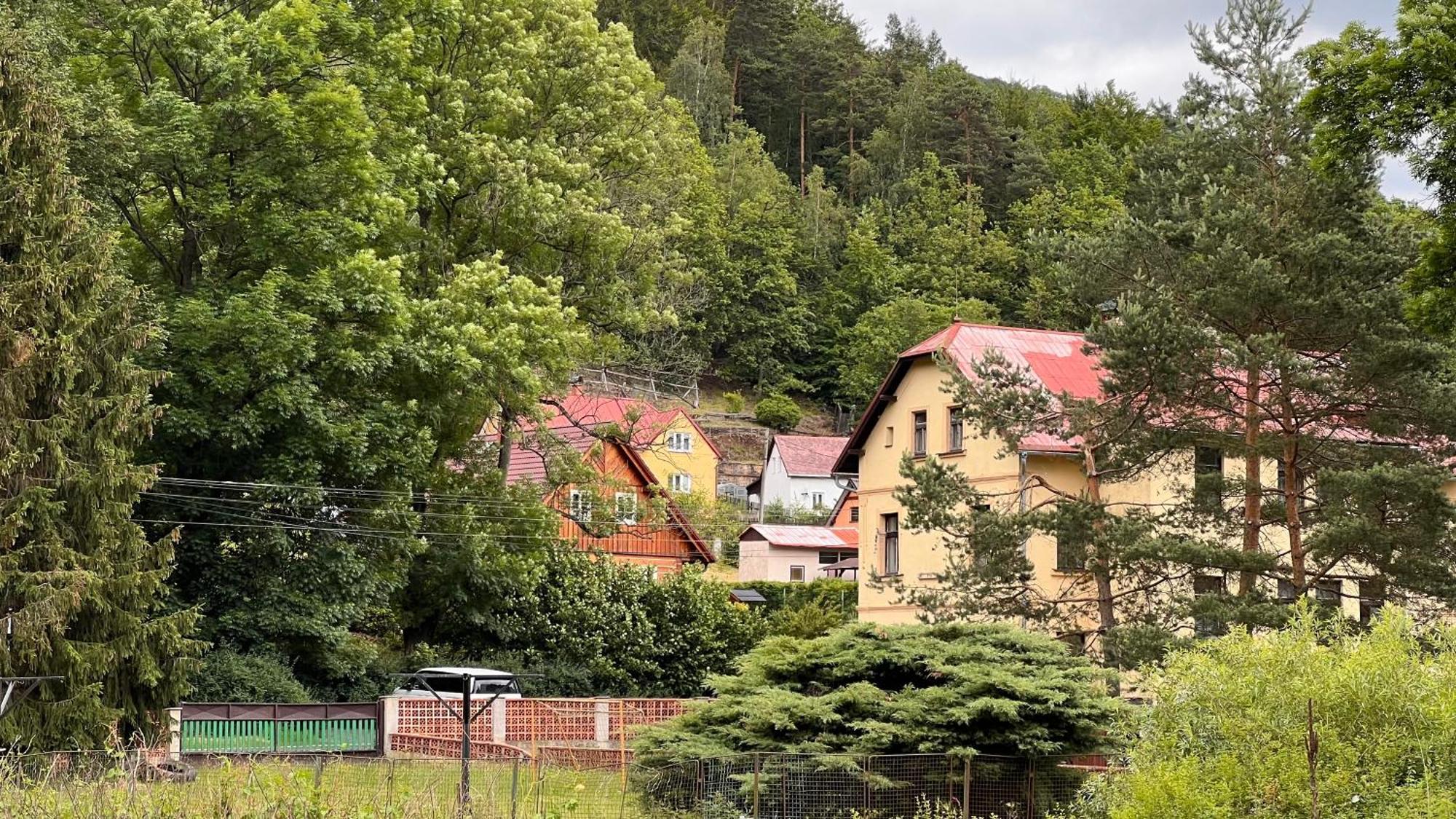 Chata Plechovka Česká Lípa Esterno foto